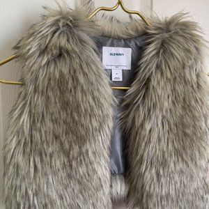Girls Fur Vest